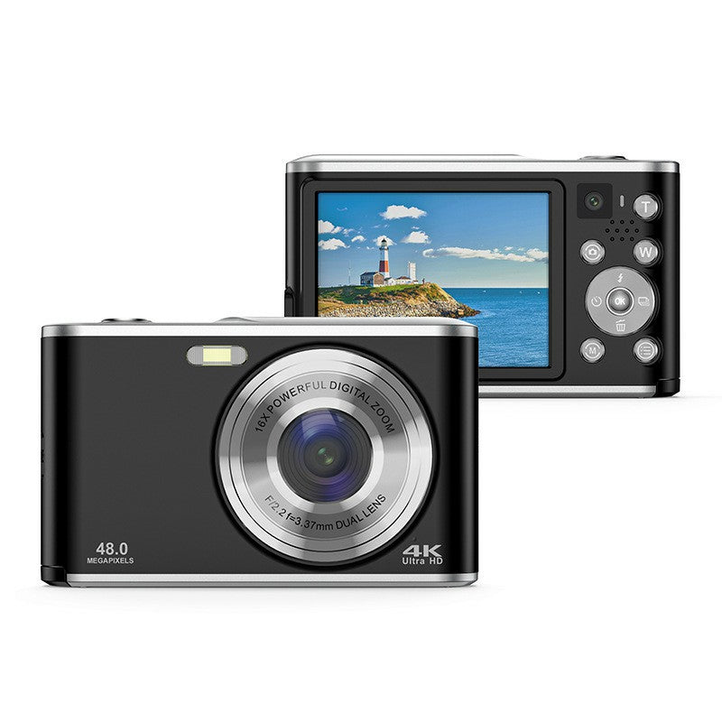 DC306L-AF Front and Rear Dual-Lens Digital Camera Auto Focus 16X Zoom Vlogging Camera for Teens DC306L-AF Front and Rear Dual-Lens Digital Camera Auto Focus 16X Zoom Vlogging Camera for Teens